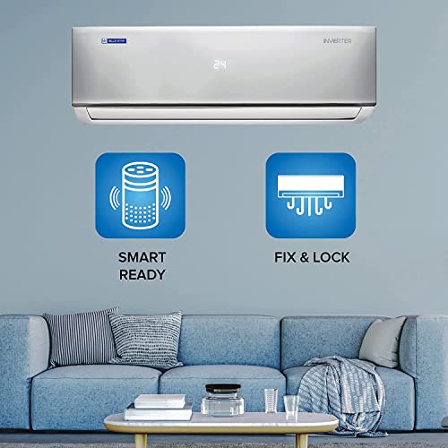 Image of Blue Star 2.0 Ton 5 Star Inverter Split AC (Copper, Dust Filter, IA524DLU, White)