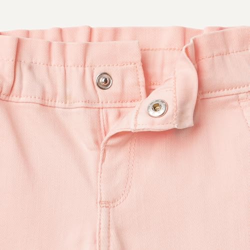 Amazon Essentials x Sofia Grainge Baby Girls' Straight Leg Jean with Ruffle, Light Pink, 24 Months - image 4