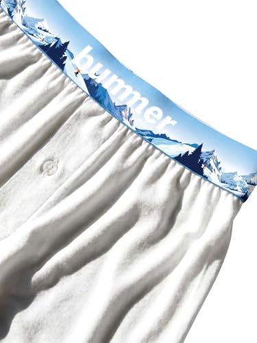 Image of Bummer Micro Modal Boxer Shorts for Men - Ultra Soft & Breathable, 3 Times Softer Than Cotton, Anti-Bacterial, Stretchable for Ultimate Comfort & Style, Pack of 1 (A Shark Tank Product)