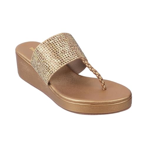 Mochi Women Wedge Heel Fashion Sandal - Image 2