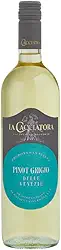 Vinho Fino Branco Italiano La Cacciatora Pinot Grigio Delle Venezie DOC 2023 06x750ml