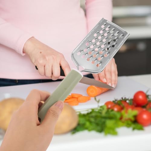 Rallador de Ajo y Queso de Mano SUPVOX con Mango de PP Verde miniatura 5