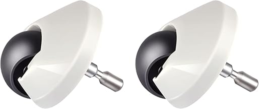 MOBETMO Accessories Kit Compatible with Roborock S4 S5 S6 E4 E20 E25 E35 S50 S51 S55 Robotic Vacuum Replacement Parts (2 Pack Front Wheel)