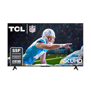 TCL 50-Inch Class S5 UHD 4K LED Smart TV with Fire TV (50S551F, 2024 Model), Dolby Vision, HDR PRO+, Dolby Atmos, Alexa Built-in with Voice Remote, Apple AirPlay 2 Compatibility, Streaming Television