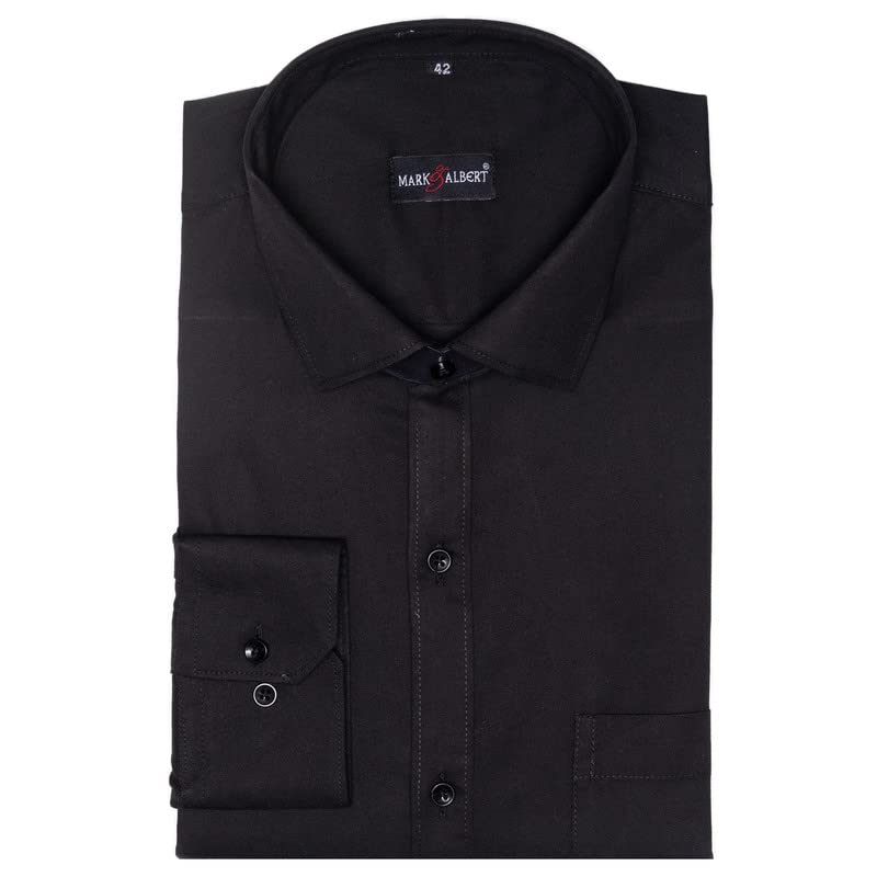 Image of MARK & ALBERT Men's Cotton Formal Shirt