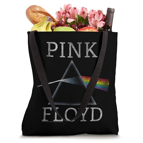 Bolso tote oficial de Pink Floyd con diseño del prisma de The Dark Side of the Moon miniatura 4