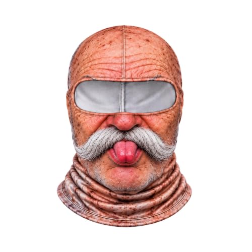 Christmas Masks for Adults 3D Realistic Funny Balaclava Fall Winter Mask - image 1