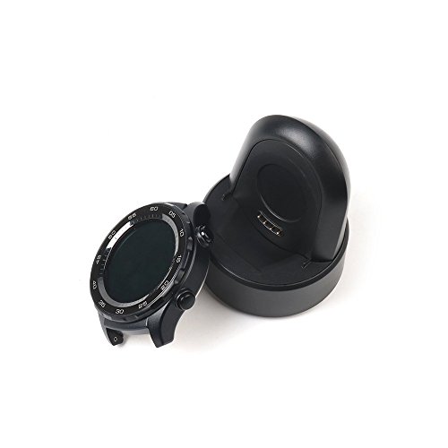 SIKAI CASE Huawei Watch 2 Sport Reemplazo Charger Base de Carga USB Carga Cable Dock para Smartwatch Huawei Watch 2 Charging Cuna Estación de Escritorio Sostenedor (Negro)