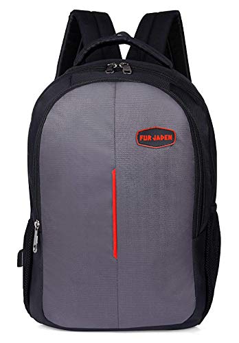 Fur Jaden 15.6 Inch Laptop Backpack 25 LTR Bag for School, College and Office with USB Charging Port