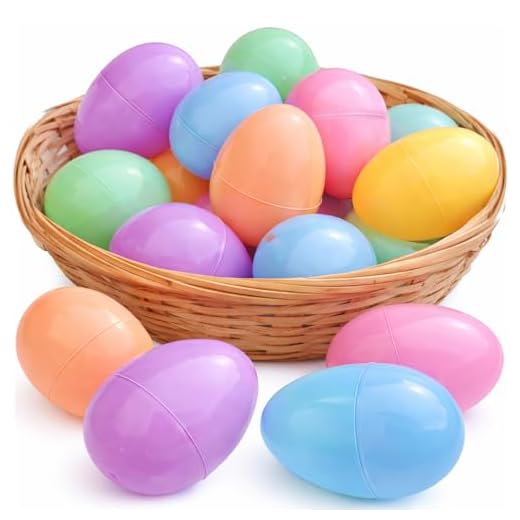 GiftExpress Pastel Color Easter Eggs - 50 Piece Assorted Bulk 2.3" x 1.75" Plastic Eggs Hinged - Adult & Kid Party Toys for Gift Easter Baskets or Egg Hunt Decor
