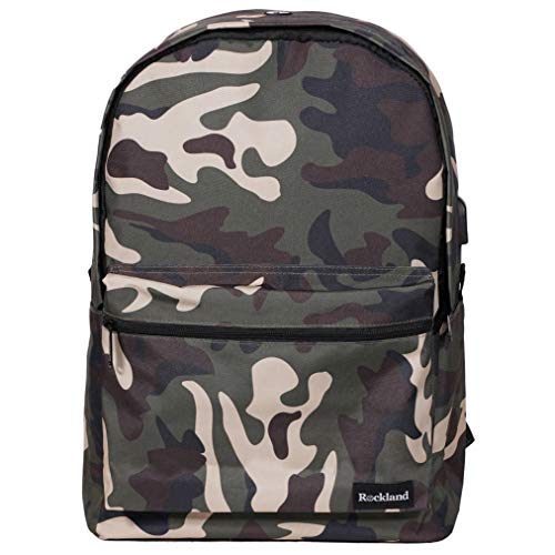 Rockland Classic Laptop Backpack, Camo, Large #TOP5
