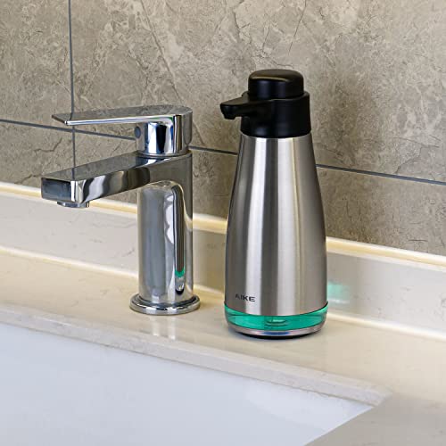 Aike 15Ounce Stainless Steel Liquid Soap Dispenser For Dish And Hand Soap #TOP5