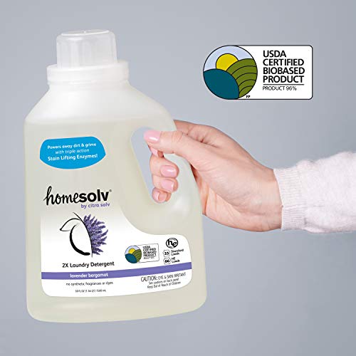 Citra Solv Homesolv Liquid Laundry Detergent He 2X, Lavender Bergamot, 50 Fluid Ounces (Sudl506P) #TOP1
