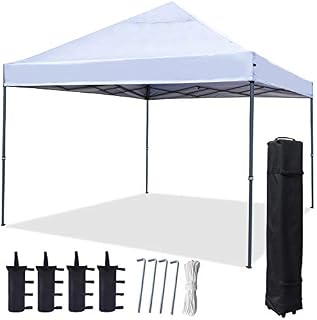 COOSHADE 12X12Ft Large Straight Leg Pop Up Canopy Tent,Instant Sun Protection Shelter,Portable Cool