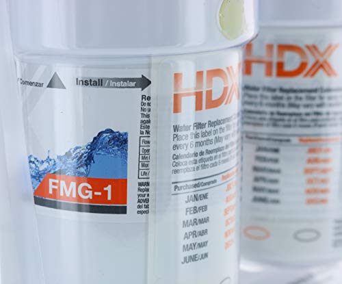Refrigerator Water Filter (fits in place of GE model MWF) (Dual Pack)