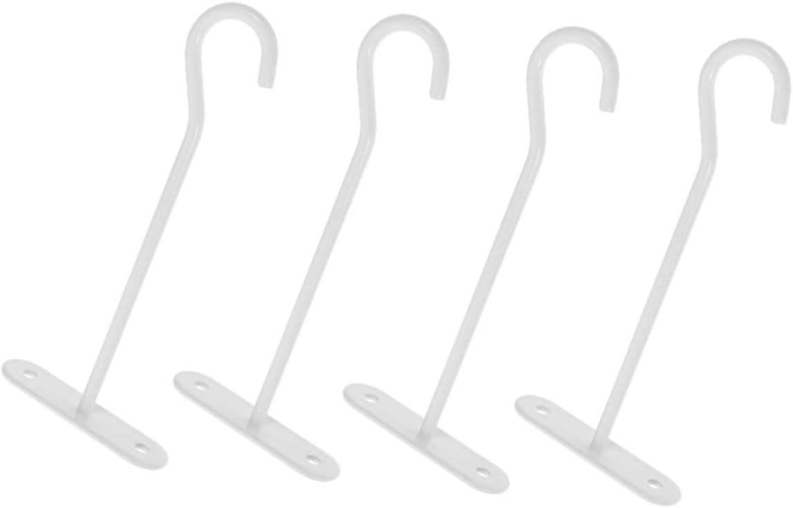 BESPORTBLE 12pcs Metal Ceiling Hooks for Hanging Plants Sturdy Planter Hangers Easy Installation for Walls Ceilings and Practical Utility Hooks for Use