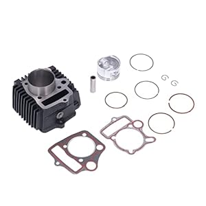 Cilinderpakking Zuigerverenset, cilinderzuigerset Slijtvast 54 mm Roestvrij Betrouwbaar voor motoronderdelen