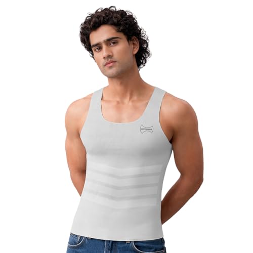 Image of dermawear Men Breezeology Zenrik Everyday Shapewear Vest for Chest and Abdomen