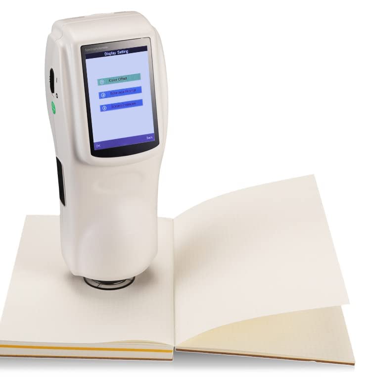 Traffic Sign Spectrophotometer Spectral Colorimeter Color Difference Meter Spectrocolorimeter with Observer 2°/10° Wavelength Range 400 to 700nm 45° Ring Illuminating 0° Viewing Method
