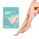 iLover coolingfoot 6 Pack(in 24sheet) Foot and Leg Pad for Cooling Patch, Relax with an Ice Patch for Exhausting and Tired Legs, Calves, Ankles. Popular Korean Products