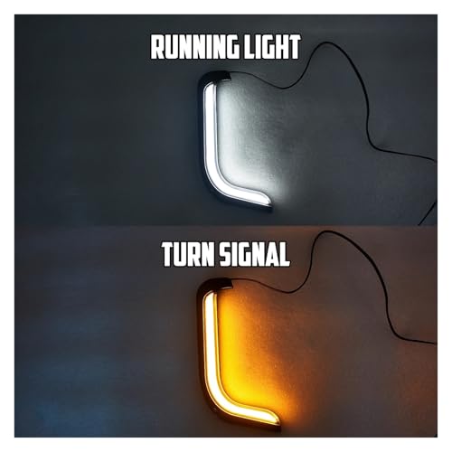 Clignotants LED intégrés pour grilles de carénage bas robustes et étanches - 3