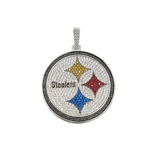GLD Large Pittsburgh Steelers Pendant - Official NFL Chain Pendant