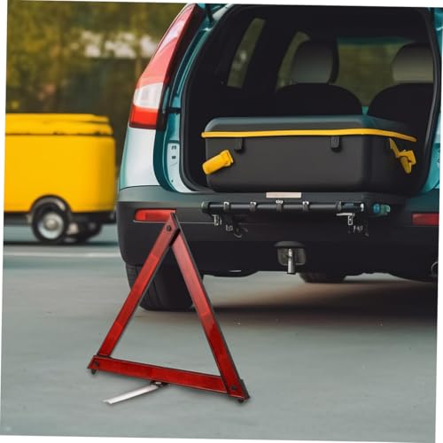 Kit 5 piezas triángulos reflectantes plegables de seguridad miniatura 4