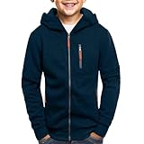 Matériau doux pour la peau : ces sweats à capuche pour garçons sont fabriqués à partir de tissu doux et respirant, léger, doux pour la peau, chaud et confortable. Le pull pour enfants offre aux enfants une liberté de mouvement, le sweat-shirt à col rond pour garçons est facile à mettre et à enlever, assure un confort tout au long de la journée avec un port durable et les sweats à capuche pour garçons sont adaptés pour l'école, les vacances et le quotidien