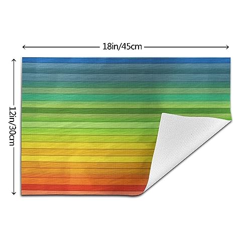 Sets de table résistants à la chaleur lavables et durables pour cuisine - 6