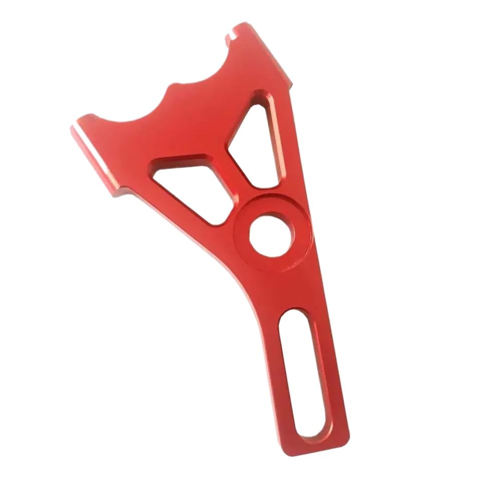 Tvhpwhcka Red Motorcycle Rear Brake Caliper Bracket Adapter Support For 220Mm Disc And 82Mm Radial Brake Caliper Compatible With Rpm Adelin Scooter(Red)