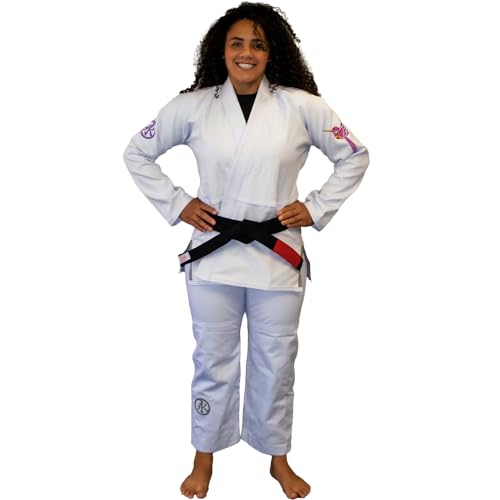 Kimono Jiu Jitsu Keiko Sports Feminino Colibri Branco M2