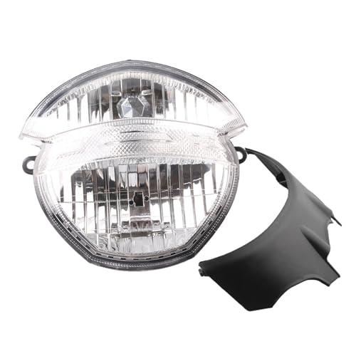 Phare Moto Ducati Monster Boîtier Optique Blanc pour Remplacer un Phare Cassé ou Fissuré
