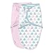 SwaddleMe Original Swaddle 2-pk - Pink Polka, Small (0-3 Months, 7-14 Lb, or up to 26-inches), Whales Pink/Stars