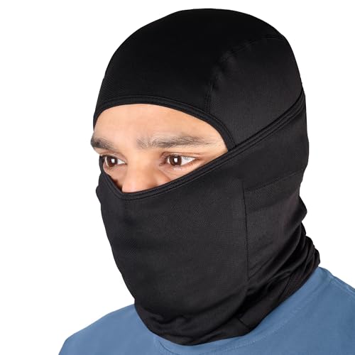 Image of Elastomeric Fibre Balaclava - Luxury Full Face Protection for The Modern Rider | Snow Sports Enthusiasts | Outdoor Training | Hiking & Adventure Sports | UPF 50+