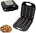 LXTIN Creatore di Torte di Noci Elettrico, Mini Macchina da Pane Automatica Waffle con Dado, Ferro da Stiro, tostapane da Forno per la Colazione