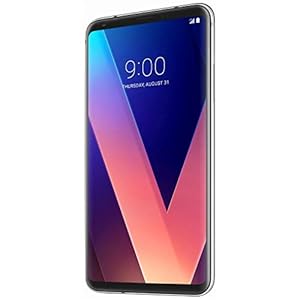 LG V30 64GB 6.0" QHD+ OLED FullVision Display Smartphone SIM Free (Cloud Silver)