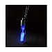 Produktbild NWQEWDG Leuchtende Halskette Sanduhr Gliederkette Anhänger Halsketten Ketten Sanduhr Kette Halskette Sanduhr Halskette Glas Anhänger Halskette Silber Kette Glowing Schmuck