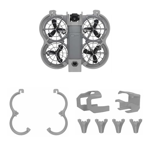 SZZCNOX Neo 2 �v���y���K�[�h�v���e�N�^�[ + �W���o���o���p�[�K�[�h + ���������u���P�b�g DJI Neo 2�h���[���A�N�Z�T���[�p 3�C��1 �Փ˖h�~�t���v���e�N�V�����K�[�h�Z�b�g DJI NEO2�p (�摜�`���Ȃ�)