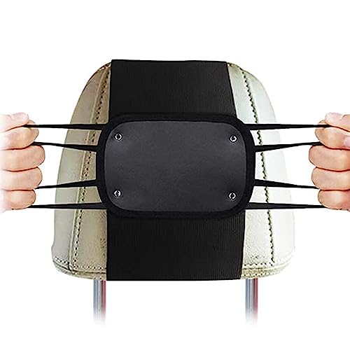 Suporte para montagem de encosto de cabeça de carro, suporte para tablet para crianças em assentos t