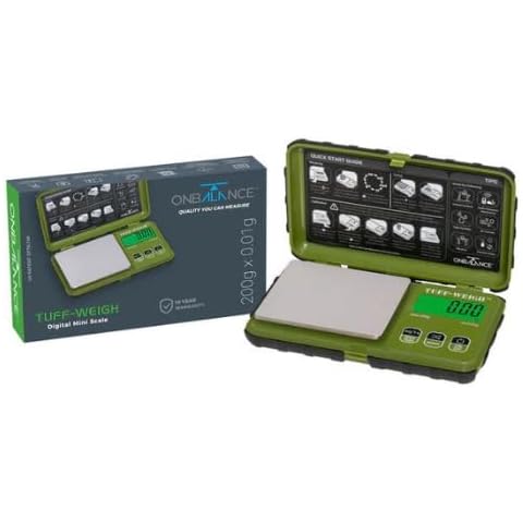 On Balance TUF-200-GN Pocket Scale 200g Cover