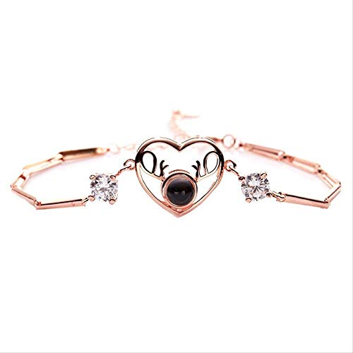 Preisvergleich Produktbild CKAWM Halskette Romantischer Trend Handzubehör Persönlichkeit Armband Hundert Armband