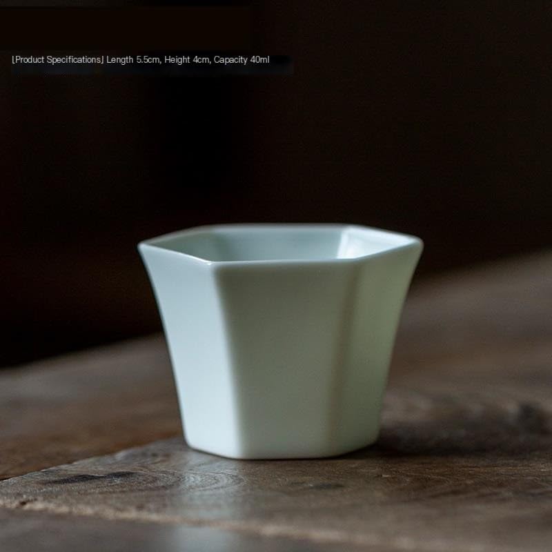 Tazza da tè Tazza da tè retrò Cinese Kung Fu Tazza da tè Singola in Ceramica Fatta a Mano Tazza da tè per la Preparazione casalinga Tazze da tè riutilizzabili