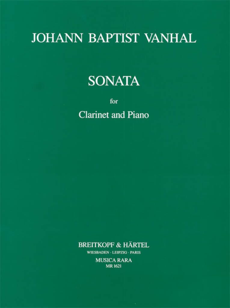 Sonate in b clarinette partition de musique classique
