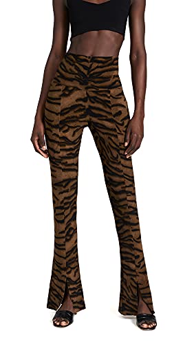 Norma Kamali Women's Spat Leggings, Brown Tiger, Xl #TOP26