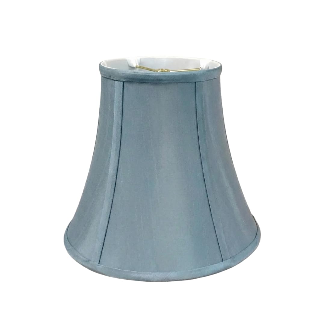 Royal Designs, Inc. BSO-704-12BLU True Bell Basic Lamp Shade, 6.5 x 12 x 10.5, Blue