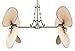 Fanimation Palisade 22 inch Indoor Ceiling Fan Blade Set of 8 Wide Oval Palm - Natural