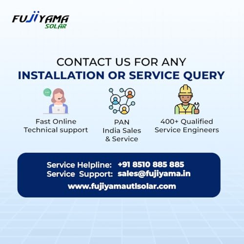 Image of Fujiyama Solar Inverter On-Grid System for Home & Commercial Use| UTL App Smart Monitoring | Reliable Performance 30% PV Overload | 99% MPPT Efficiency | 10 Years Warranty (4.2 kW)