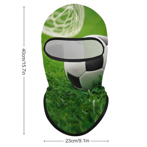 Máscara facial para balaclava verde para hombres y mujeres, protección solar, transpirable, cubre todo el rostro y cuello para senderismo, ciclismo, running y conducción miniatura 2
