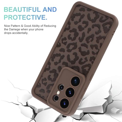 Image of Compatible with Samsung Galaxy S26 Ultra Case, Brown
