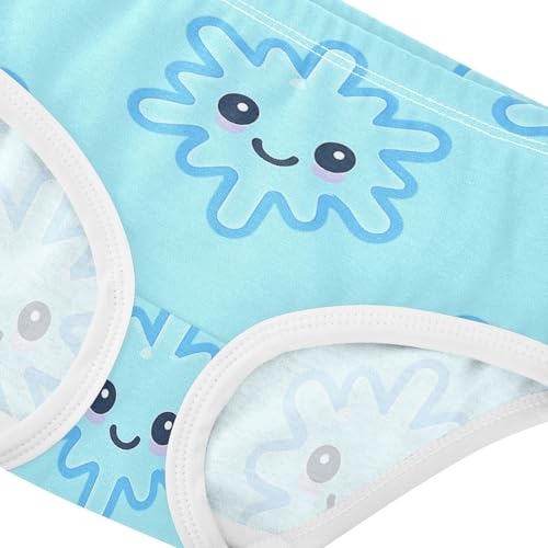 Girls' Training Panties Toddler Cotton Underwear for Toddler Girls Snowflake Seamless4